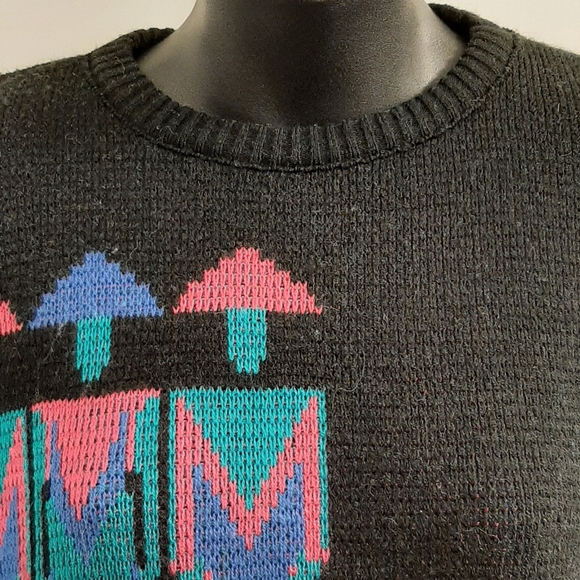 Vintage 19 Avenue Women's Art Deco Sweater Size 36 Made in Canada 100% Arcylic - Picture 2 of 8